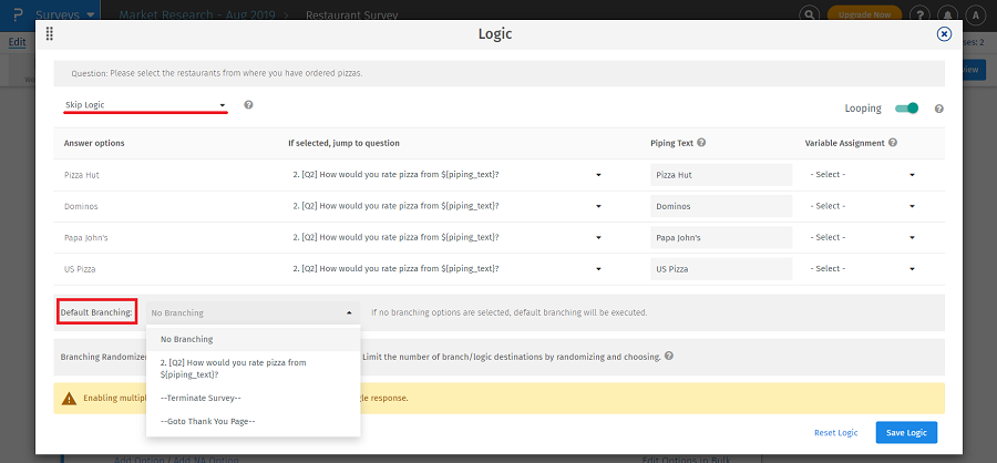 Survey Software Help Image